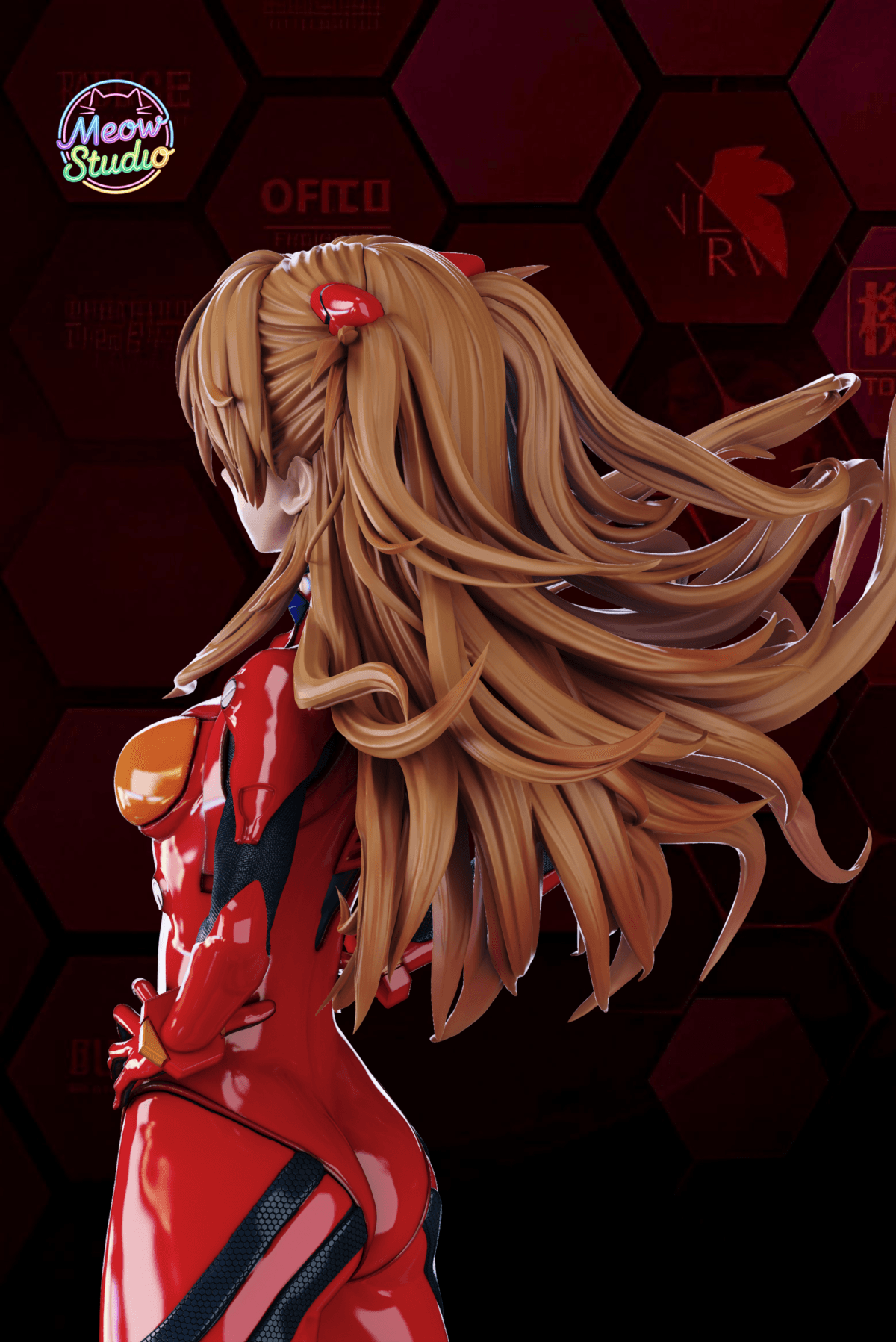 Meow Studio - Evangelion - Asuka Langley - Imagen 4