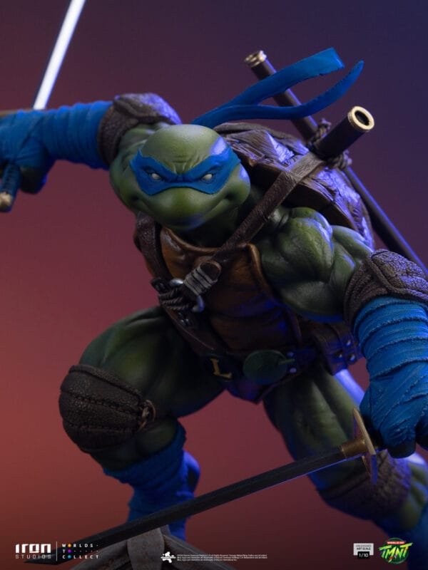 LEONARDO TMNT COMICS DETALHE 1