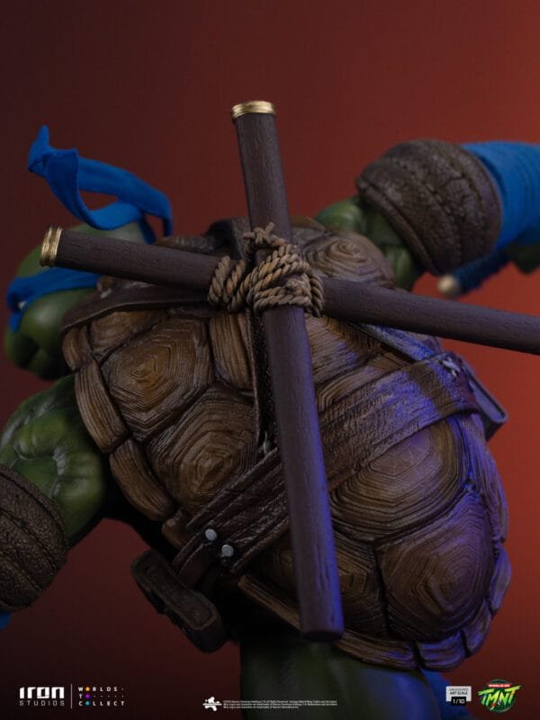 LEONARDO TMNT COMICS DETALHE 2