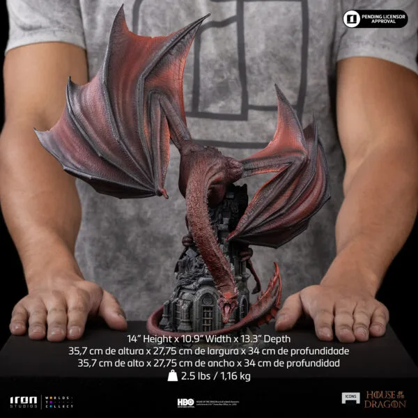Iron Studios - House of the Dragon - Caraxes - Imagen 14