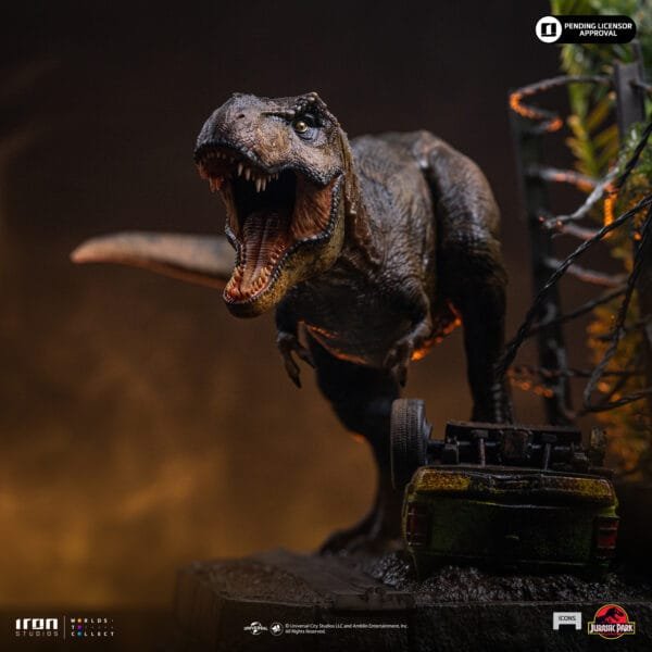 Iron Studios - Jurassic Park - T-Rex Breakout Set A - Imagen 2
