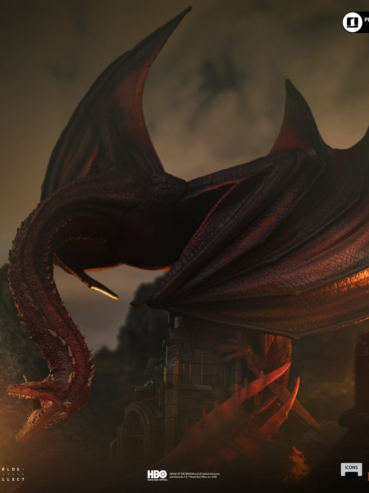 Iron Studios - House of the Dragon - Caraxes