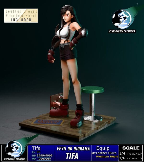 Kintsukuroi Creations - Final Fantasy VII - Tifa Lockhart - Imagen 3