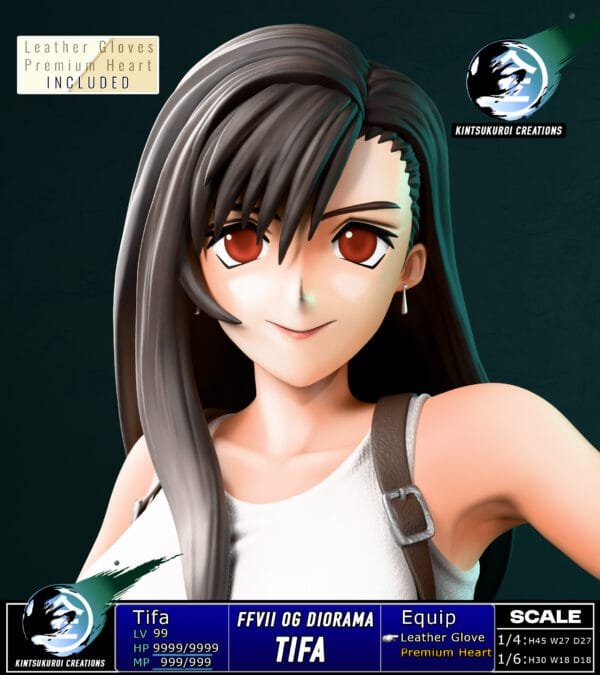 Kintsukuroi Creations - Final Fantasy VII - Tifa Lockhart - Imagen 5