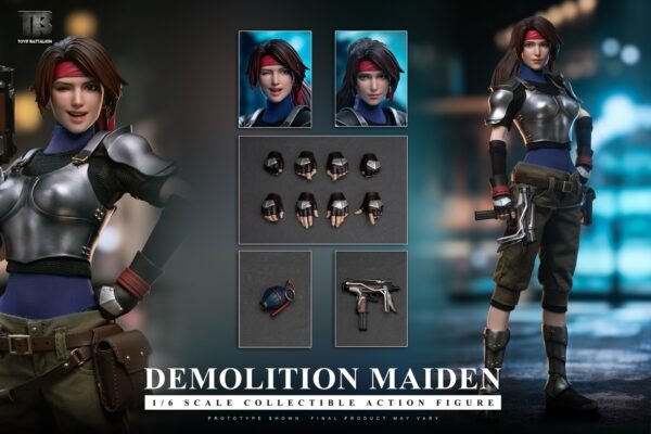 Toys Battalion - Final Fantasy VII Remake - Jessie Rasberry (TB035) - Imagen 8