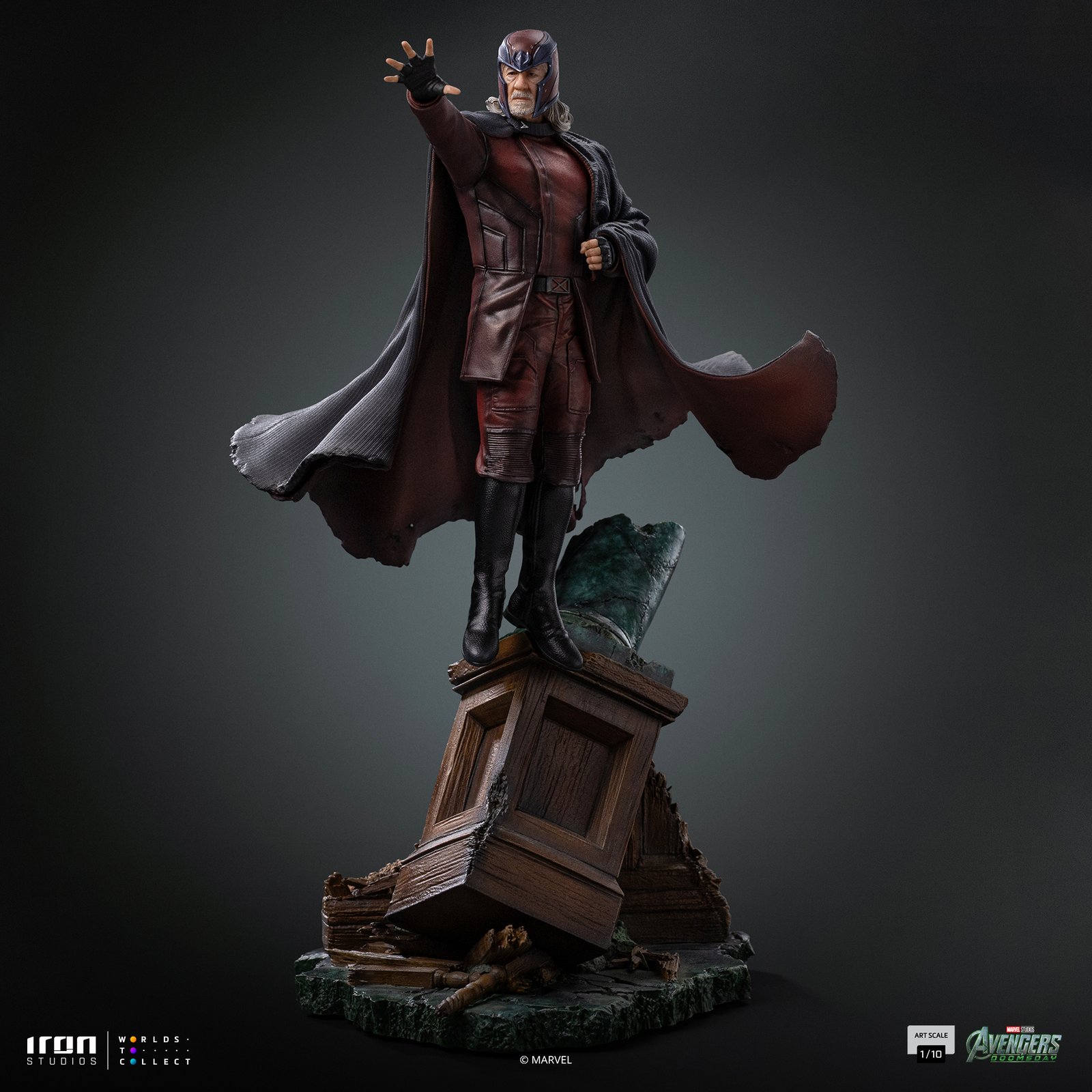 01-Details_Grey Iron Studios - Marvel Movies - Avengers: Doomsday - Magneto - Image 1