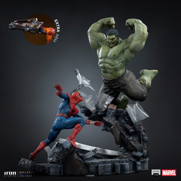Iron Studios - Marvel Movies - Spider-Man: Brand New Day - Spider-Man vs Hulk - Image 5