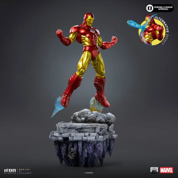 Iron Studios - Marvel Comics - Iron Man Deluxe - Imagen 10