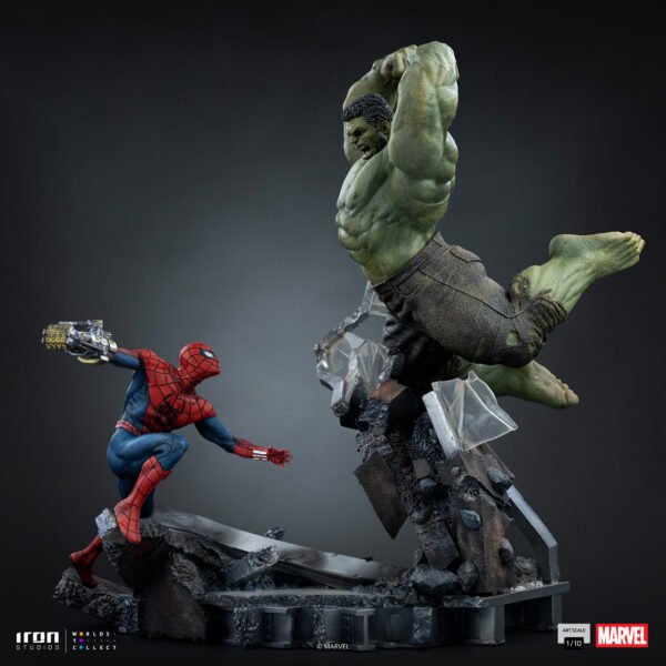 Iron Studios - Marvel Movies - Spider-Man: Brand New Day - Spider-Man vs Hulk - Image 6