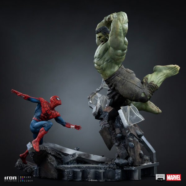 Iron Studios - Marvel Movies - Spider-Man: Brand New Day - Spider-Man vs Hulk - Image 8