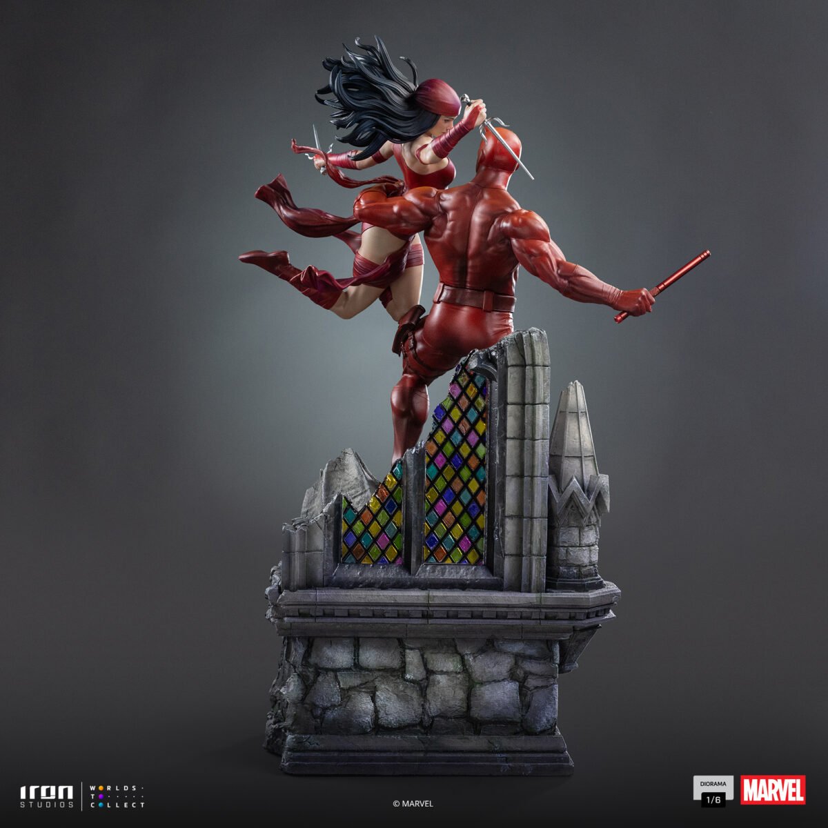 Iron Studios - Marvel Comics - Daredevil and Elektra - Imagen 7