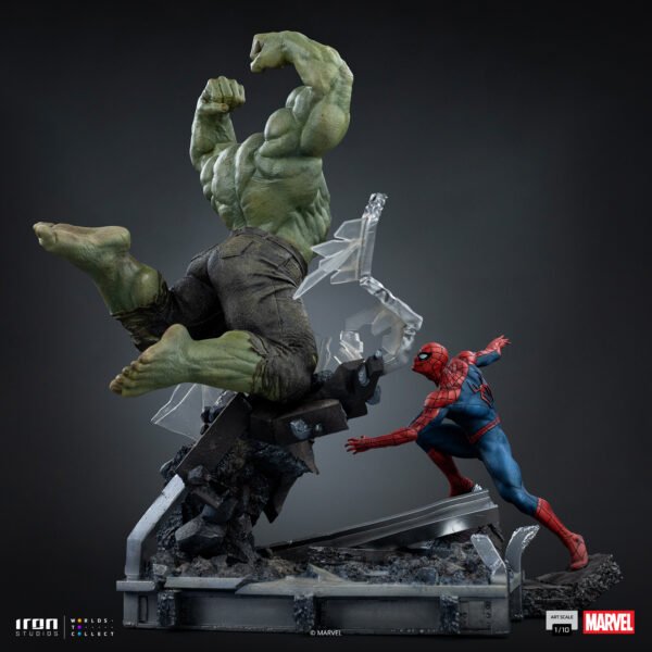Iron Studios - Marvel Movies - Spider-Man: Brand New Day - Spider-Man vs Hulk - Image 12