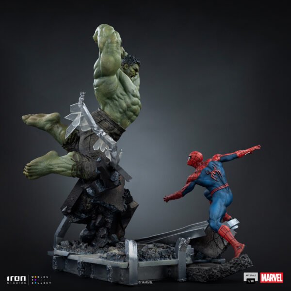 Iron Studios - Marvel Movies - Spider-Man: Brand New Day - Spider-Man vs Hulk - Image 14