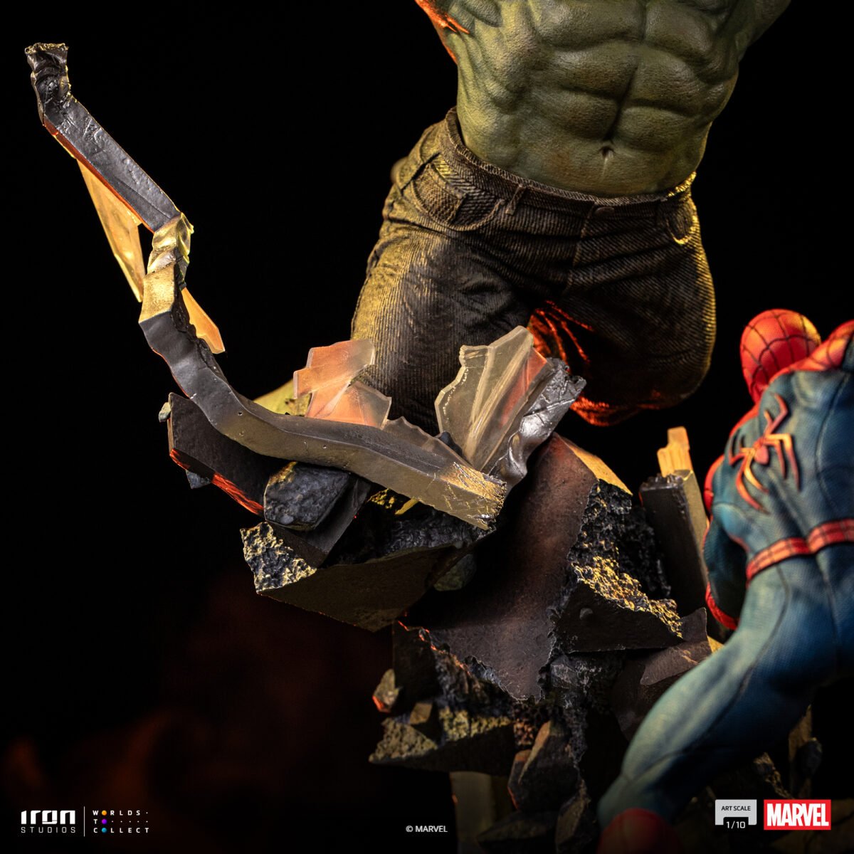 Iron Studios - Marvel Movies - Spider-Man: Brand New Day - Spider-Man vs Hulk - Imagen 15