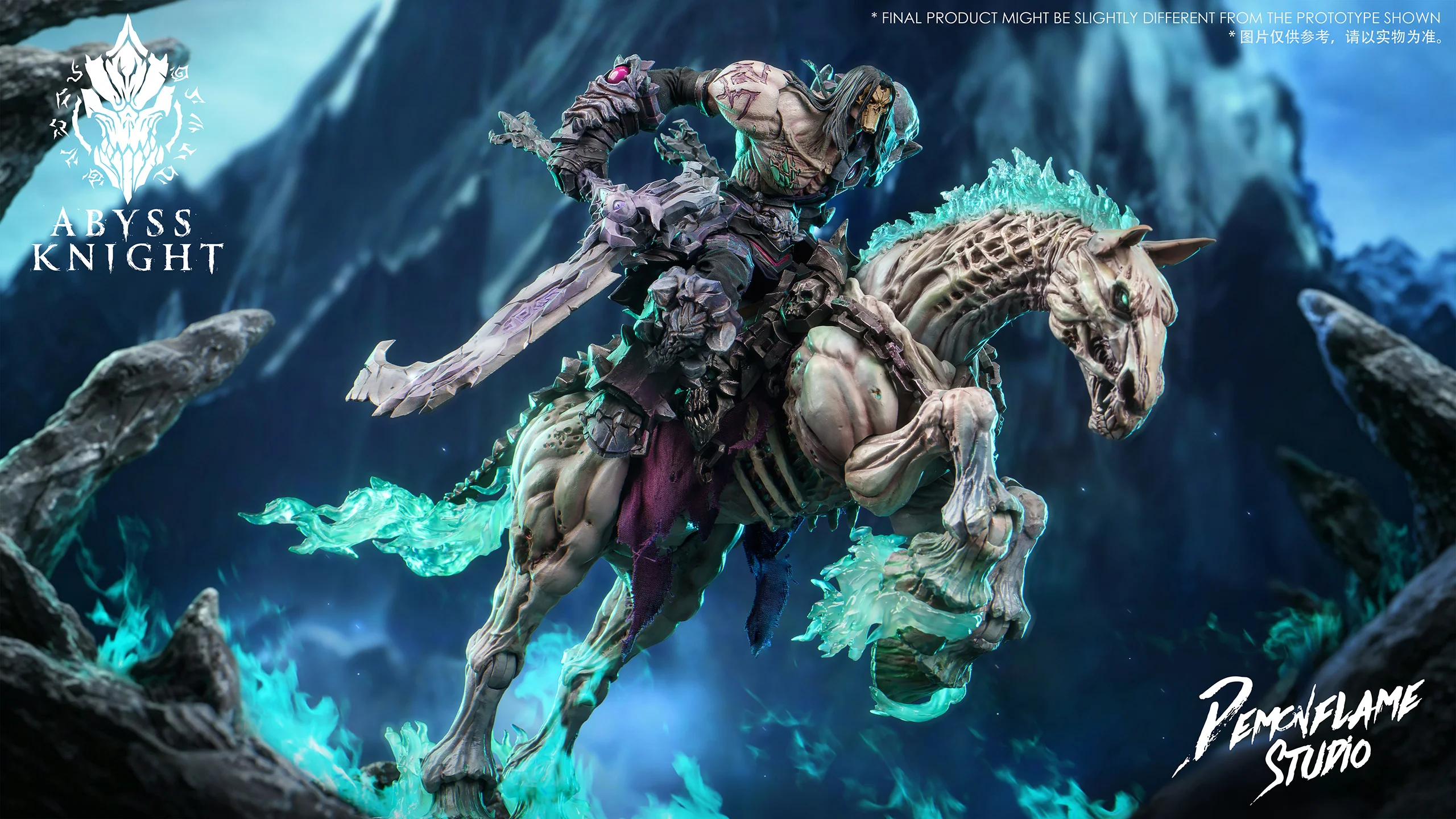 1-9 Demonflame Studio - Darksiders II - Death Apocalypse Knight & Despair - Imagen 1