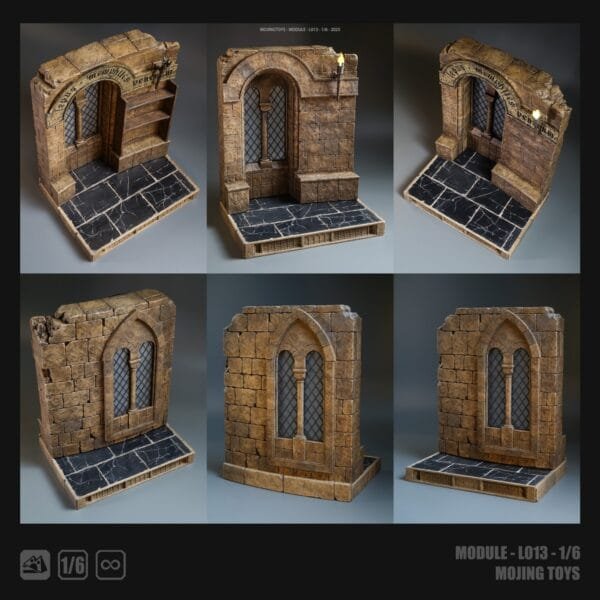 Mojing Toys - Diorama Series - Medieval Potion Room Scene (L013) - Image 7