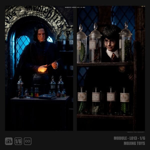 Mojing Toys - Diorama Series - Medieval Potion Room Scene (L013) - Image 22