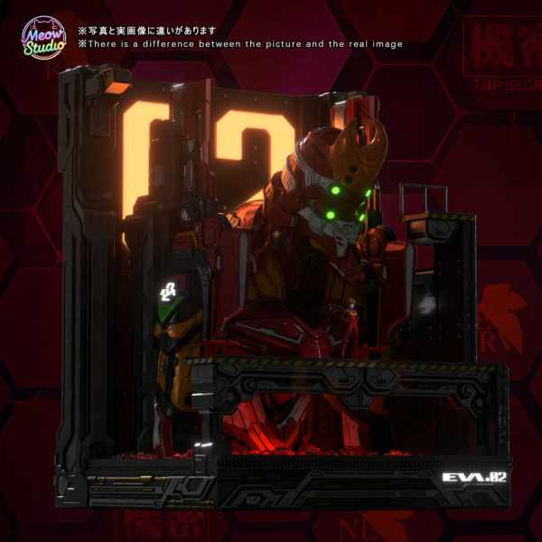 Meow Studio - Neon Genesis Evangelion - EVA Unit-02 & Asuka - Image 13