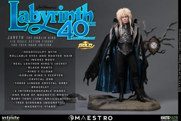 Kaustik Plastik - Labyrinth - Jareth the Goblin King The 13th Hour Edition - Image 15
