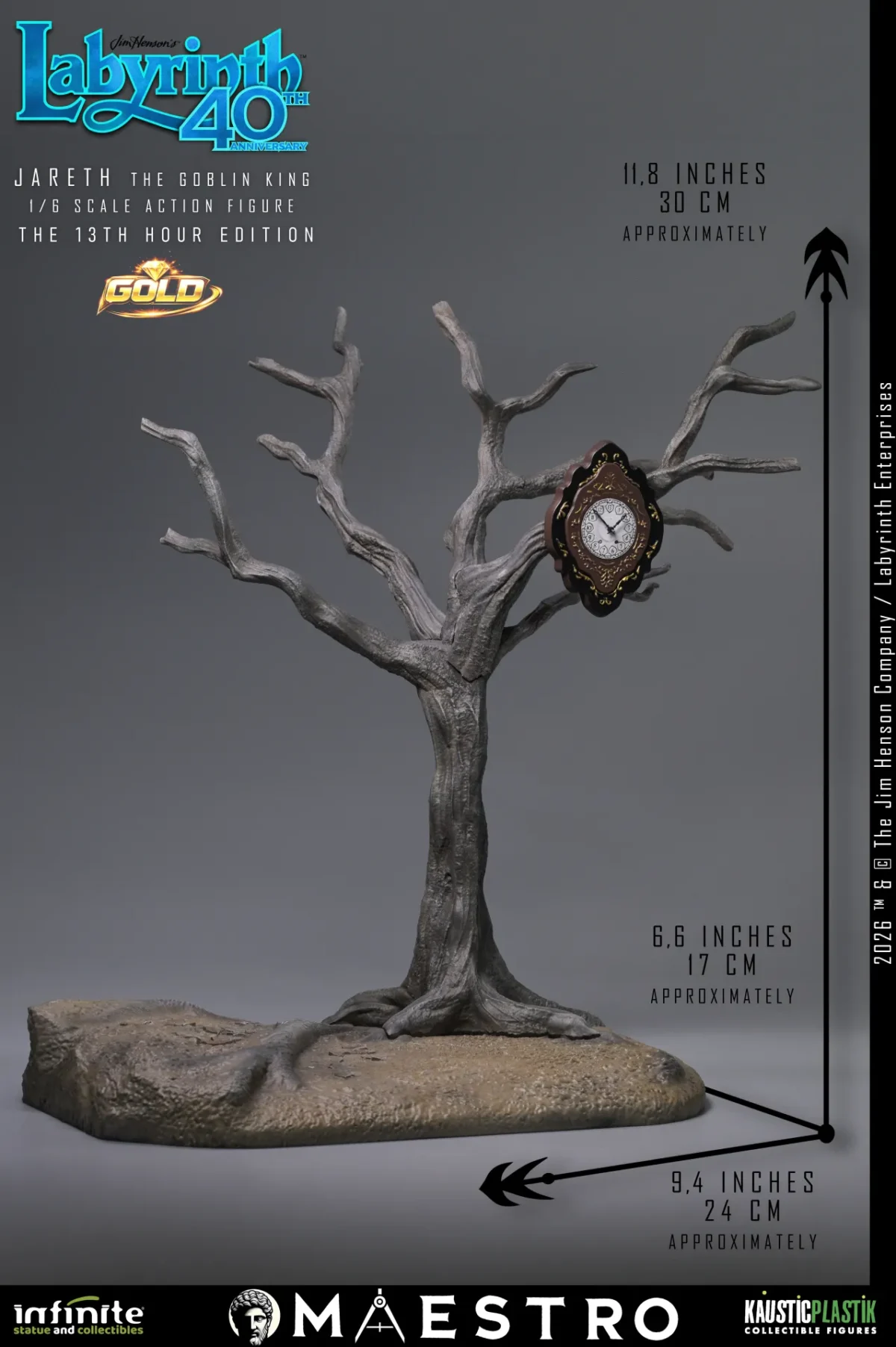 Kaustik Plastik - Labyrinth - Jareth the Goblin King The 13th Hour Edition - Imagen 12