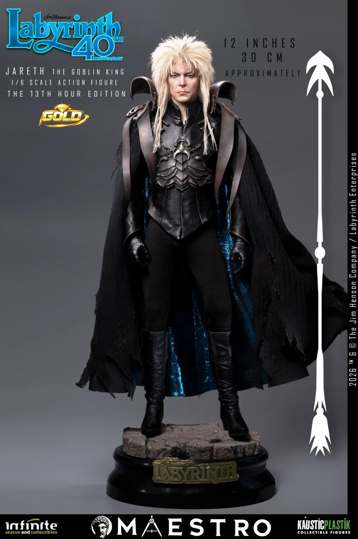 Kaustik Plastik - Labyrinth - Jareth the Goblin King The 13th Hour Edition - Imagen 18