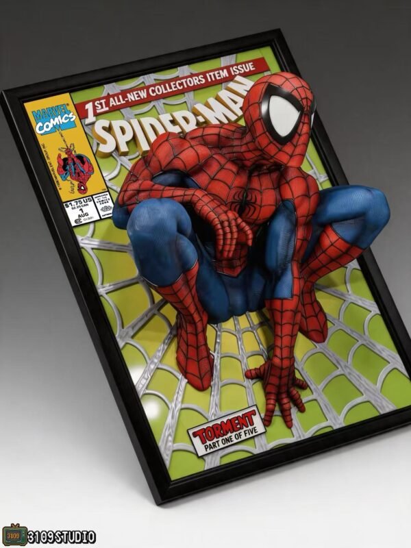 3109 Studio - Marvel - Spider-Man Comic Cover 3D - Imagen 2