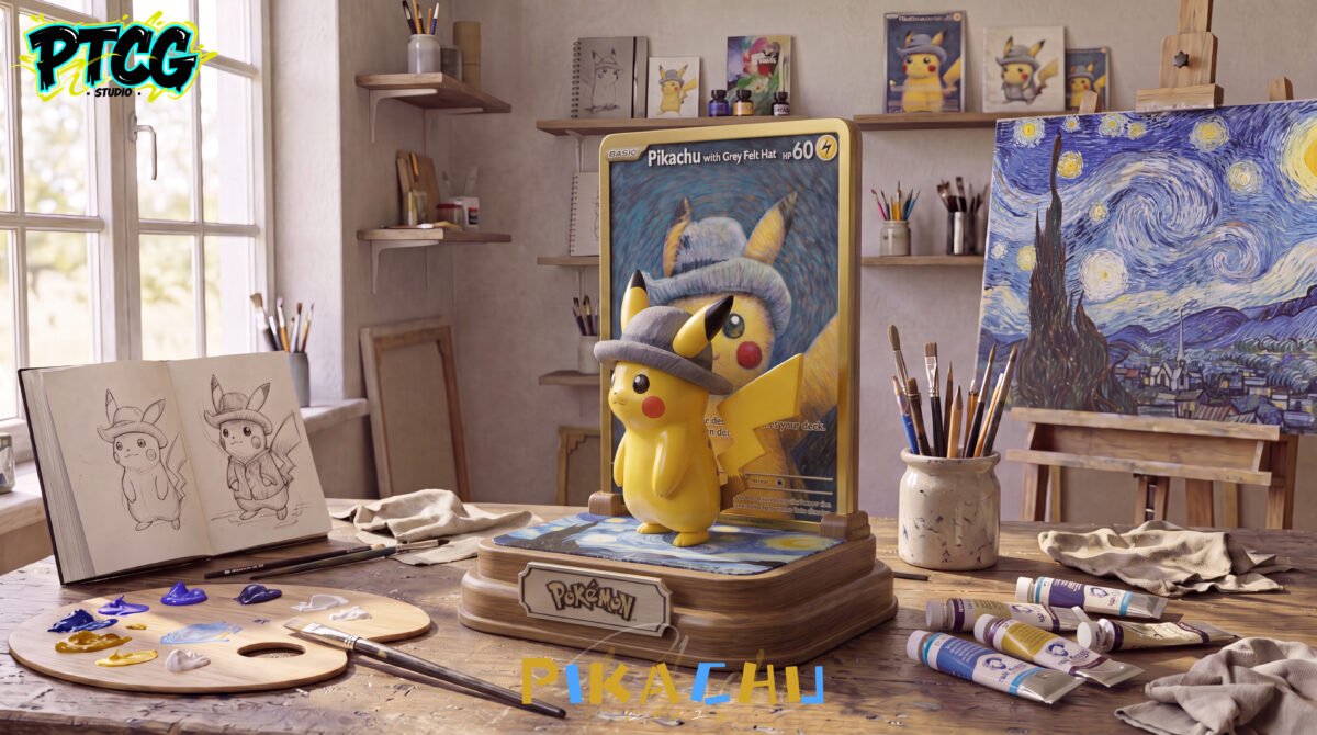 PTCG Studio - Pokémon - Pikachu Van Gogh - Imagen 3