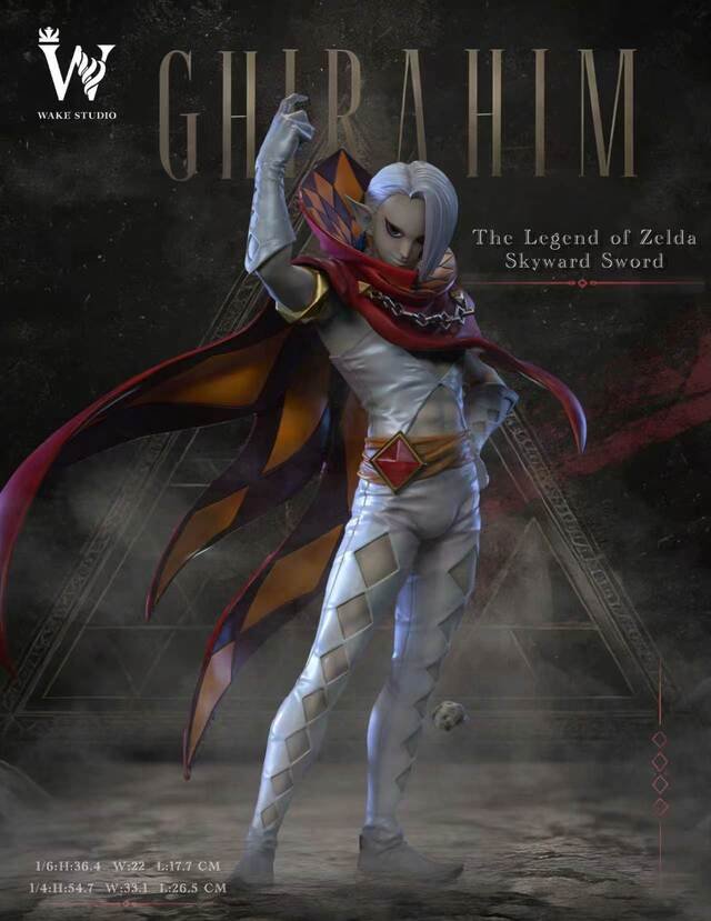 1696 Wake Studio - The Legend of Zelda: Skyward Sword - Ghirahim - Imagen 1