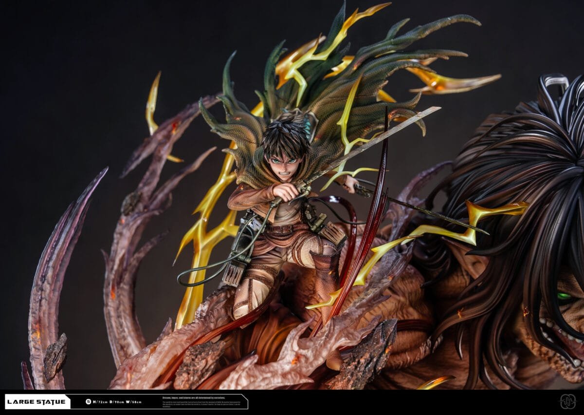 Hertz Studio - Attack on Titans - Female Titan & Attack Titan - Imagen 4