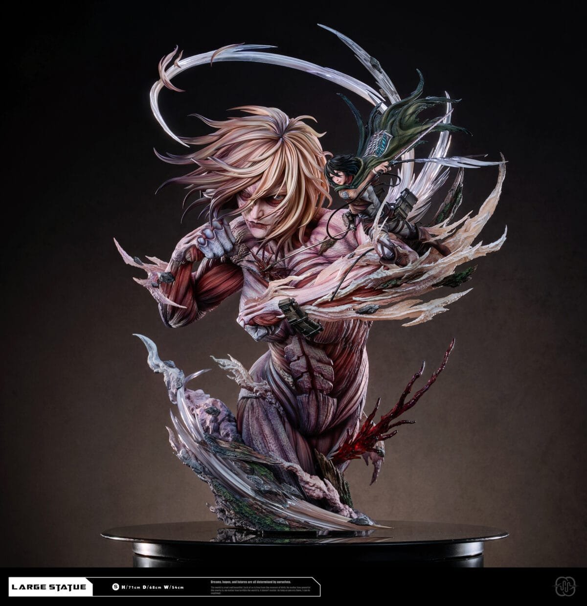 Hertz Studio - Attack on Titans - Female Titan & Attack Titan - Imagen 7