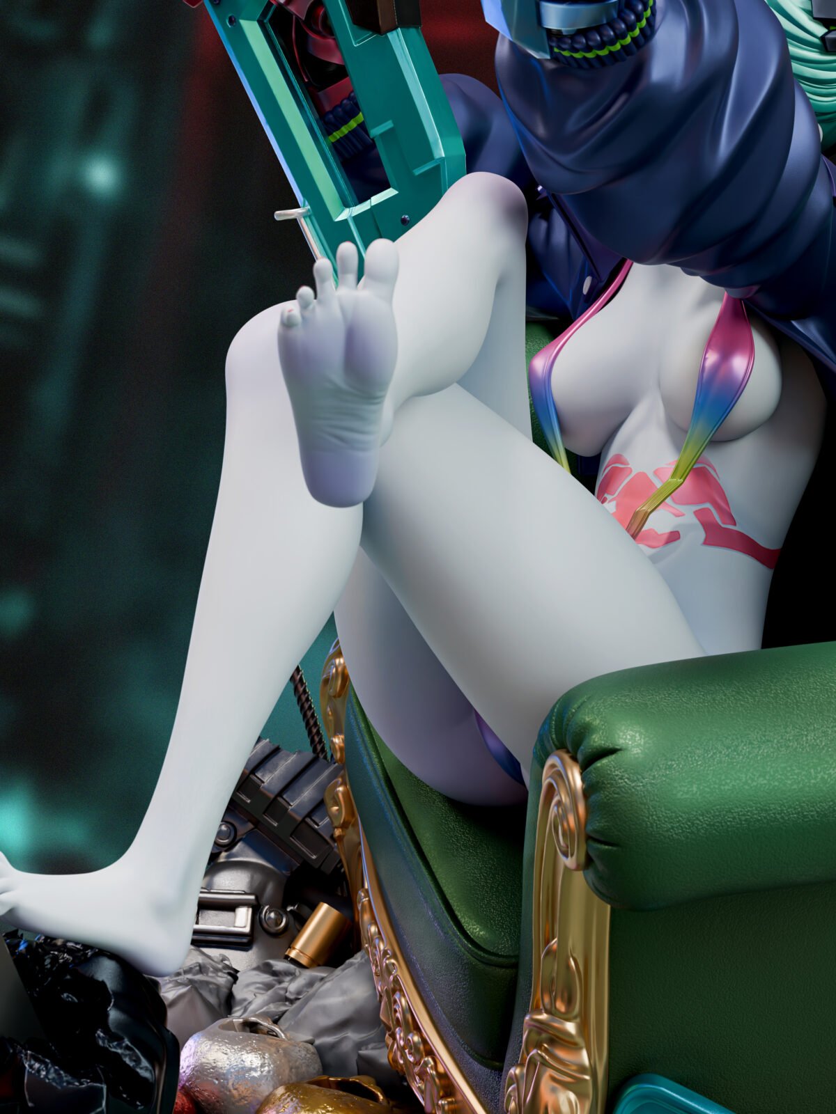 Reflection Studio - Cyberpunk: Edgerunners - Rebecca - Imagen 8