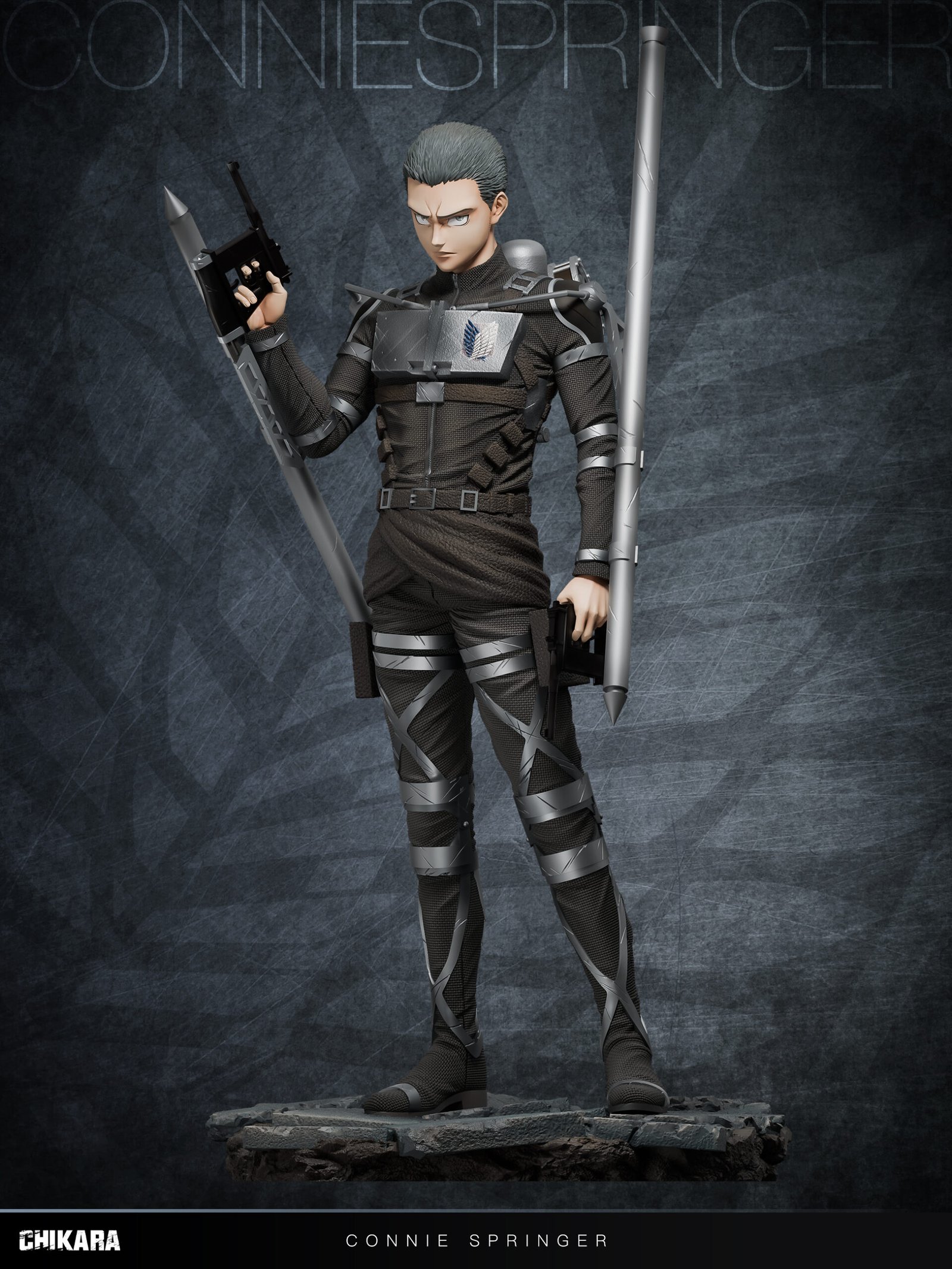 629d5128989d2252eb8929ccde5f4f03 Chikara Studio - Attack on Titans - Connie Springer - Image 1