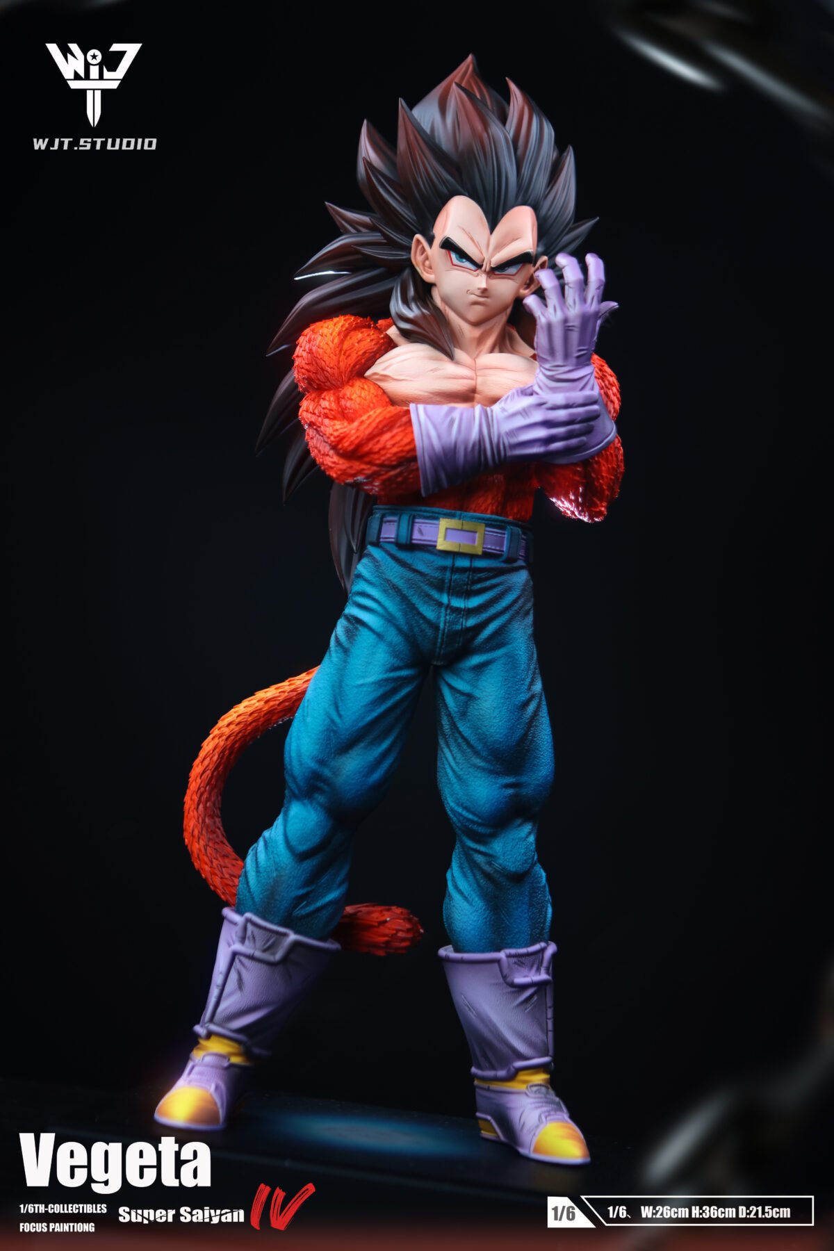 WJT Studio - Dragon Ball GT - Vegeta SSJ4 - Imagen 13
