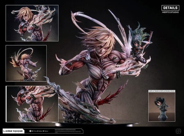 Hertz Studio - Attack on Titans - Female Titan & Attack Titan - Imagen 10