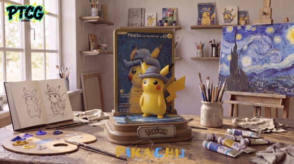 PTCG Studio - Pokémon - Pikachu Van Gogh - Imagen 2
