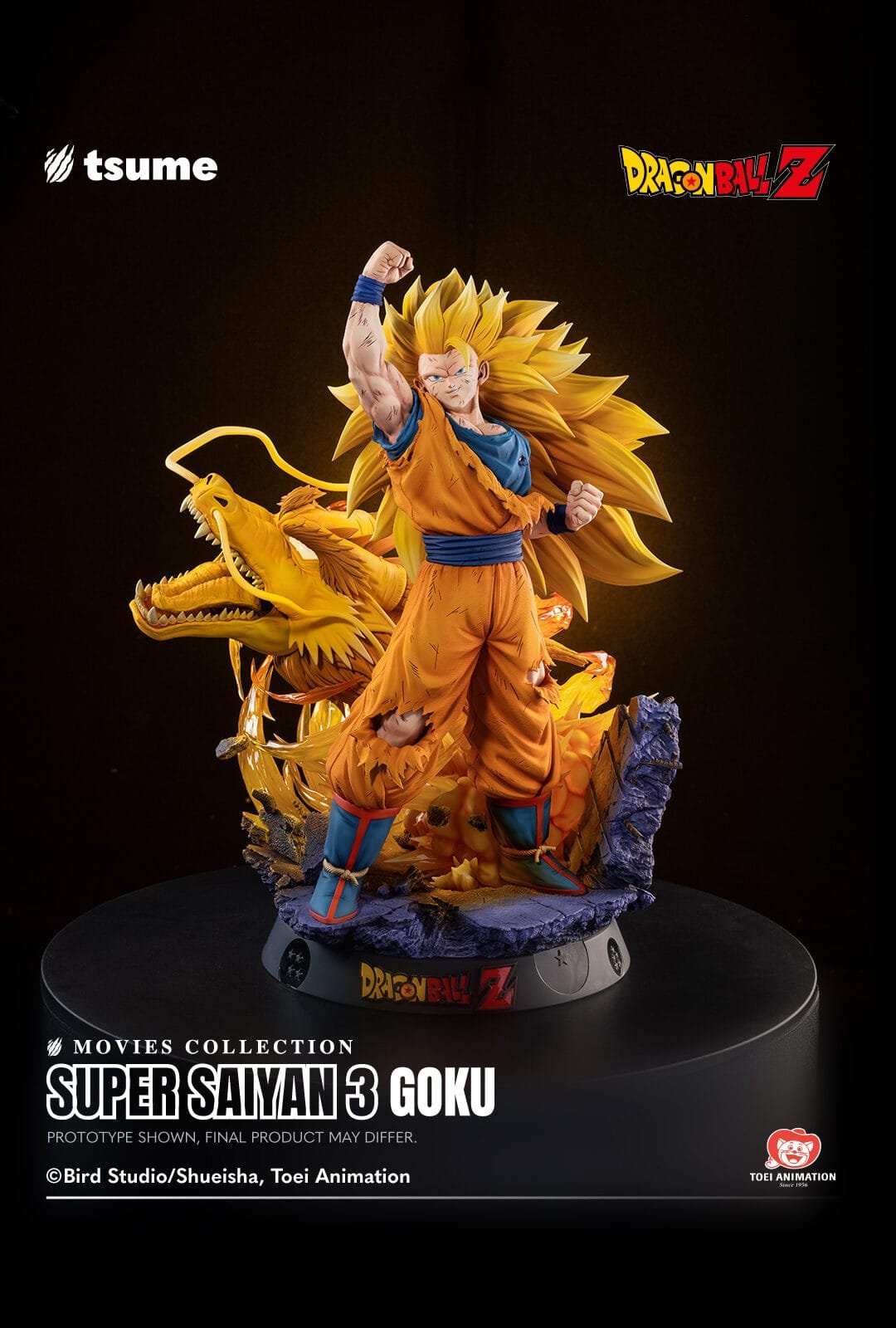 Tsume Art - Dragon Ball Z - Son Goku SSJ3 Movie Collection