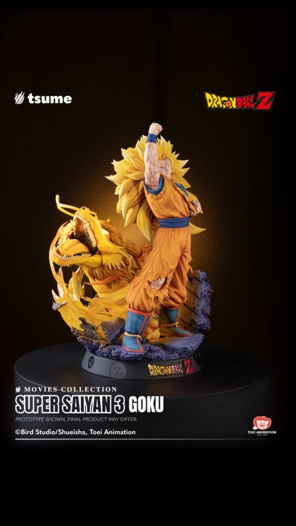 Tsume Art - Dragon Ball Z - Son Goku SSJ3 Movie Collection - Image 2
