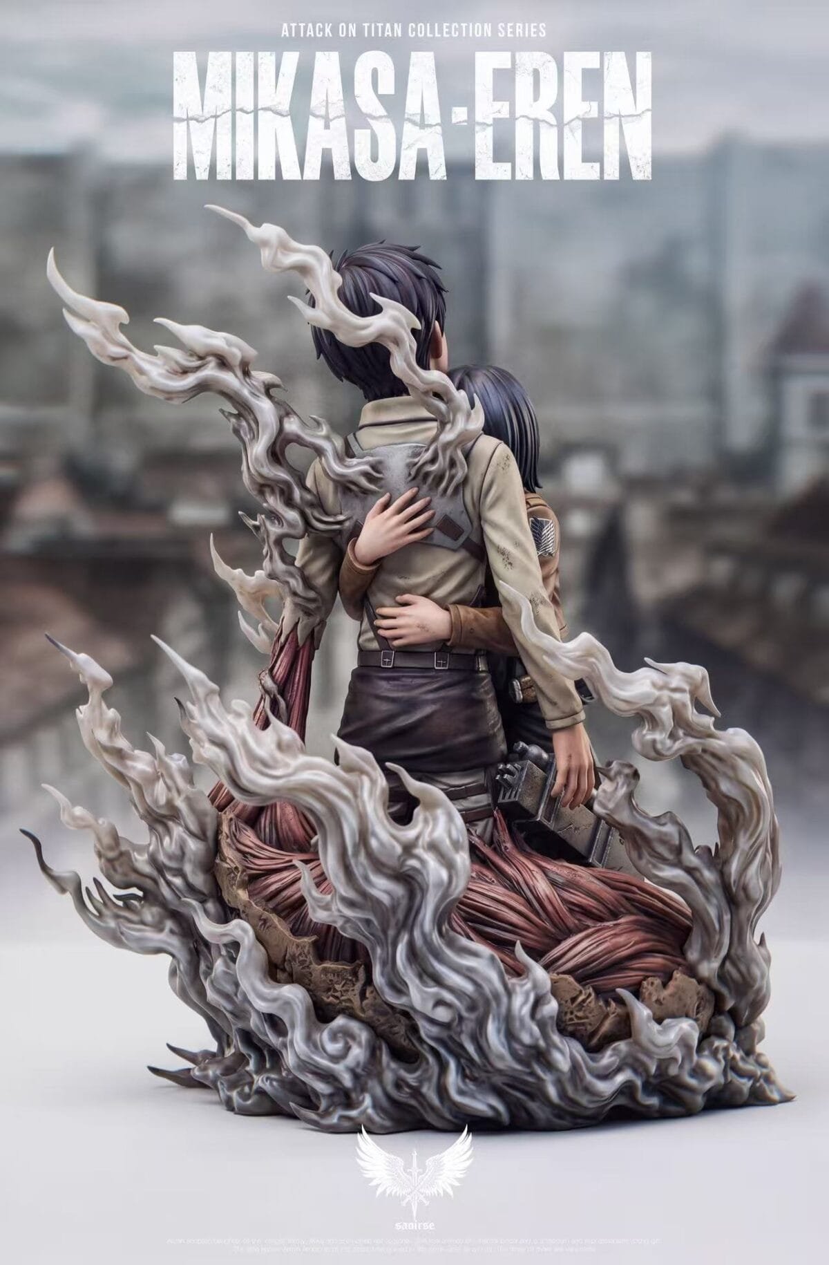 Saoirse Studio - Attack on Titans - Mikasa Ackerman & Eren Jaeger - Imagen 3