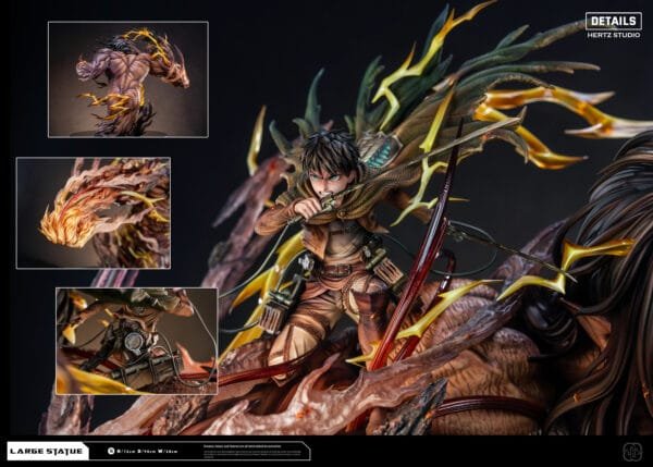 Hertz Studio - Attack on Titans - Female Titan & Attack Titan - Imagen 6