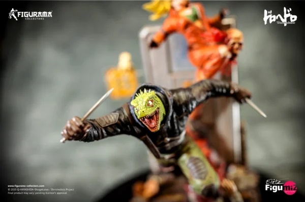 Figurama Collectors - Dorohedoro - Caiman & Nikaido - Imagen 13