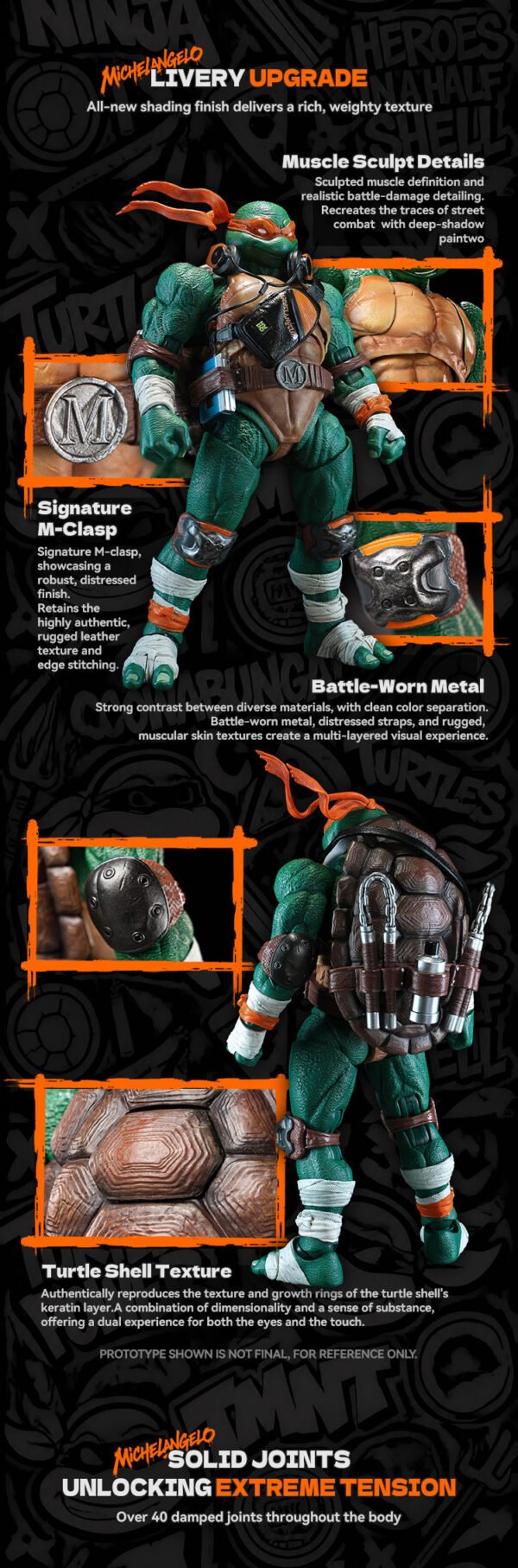 Heatboys - TMNT - Michelangelo (HB0105) - Imagen 15