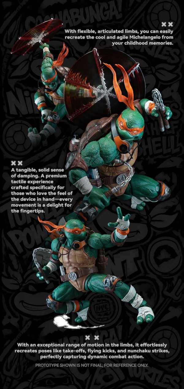 Heatboys - TMNT - Michelangelo (HB0105) - Imagen 16