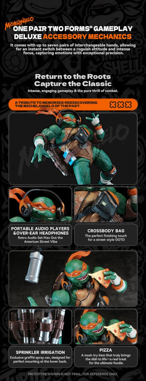 Heatboys - TMNT - Michelangelo (HB0105) - Imagen 17