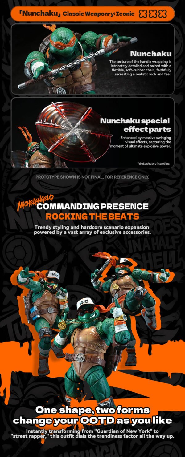 Heatboys - TMNT - Michelangelo (HB0105) - Imagen 18