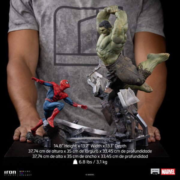 Iron Studios - Marvel Movies - Spider-Man: Brand New Day - Spider-Man vs Hulk - Image 2