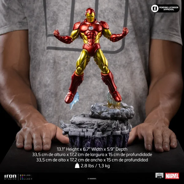 Iron Studios - Marvel Comics - Iron Man Deluxe - Imagen 2