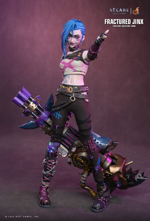 Hot Toys - Arcane - Fractured Jinx (TMS183) - Image 3
