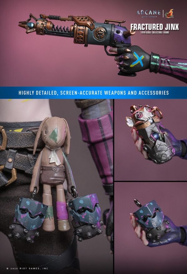 Hot Toys - Arcane - Fractured Jinx (TMS183) - Image 15