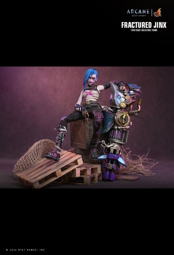 Hot Toys - Arcane - Fractured Jinx (TMS183) - Image 6