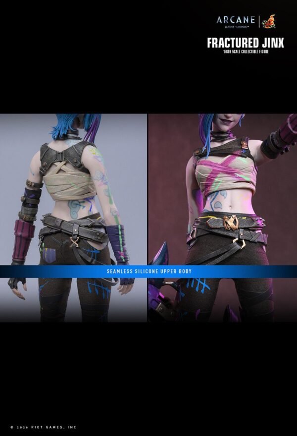 Hot Toys - Arcane - Fractured Jinx (TMS183) - Image 13